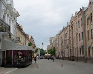 Вид на улицу Дворцовая - с улицы Декабристов